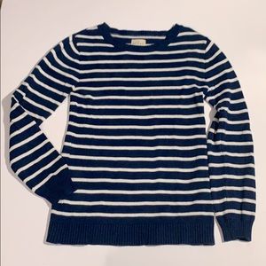 Scout + Ro Girls Navy & White Sweater